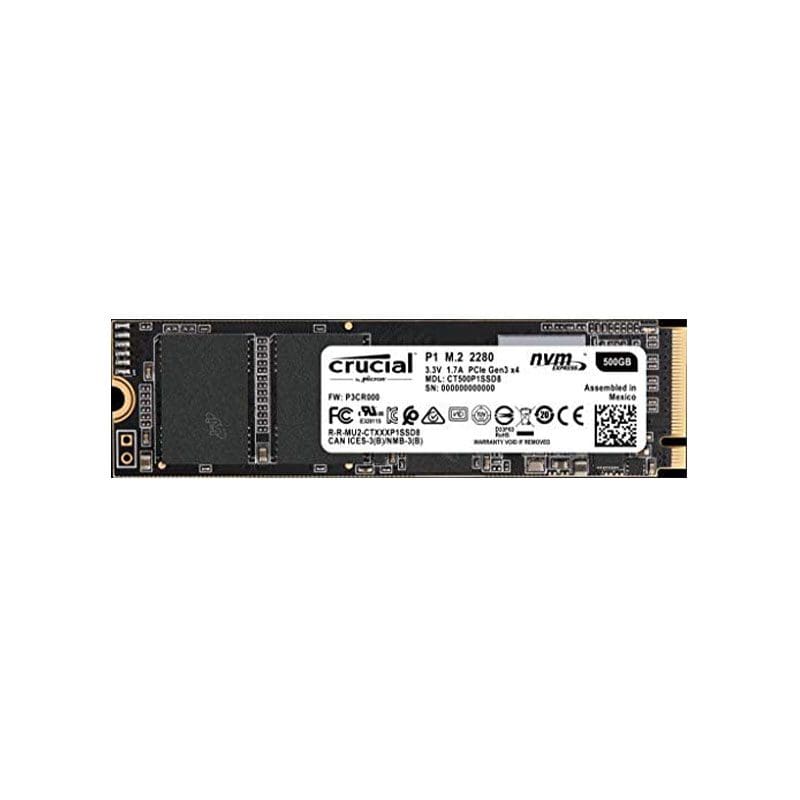 CRUCIAL P2 SSD 500 Go 3D NAND NVMe™ PCIe M.2 2280SS (CT500P2SSD8