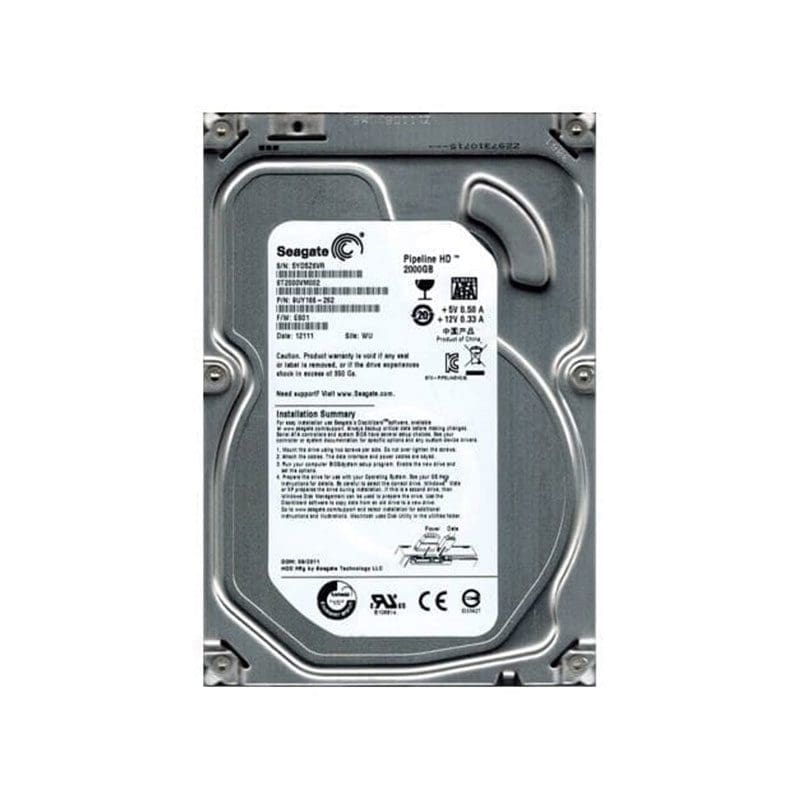 Seagate ST2000VM002（3.5インチ HDD 2TB） 楽天市場】ST2000VM002 Seagate 2TB 3.5インチ/SATA/5900rpm