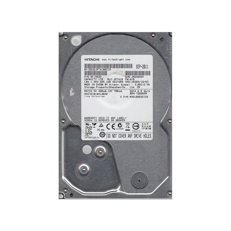 HDS721010CLA632 Hitachi Deskstar 7K1000.C 1TB SATA Hard Drive
