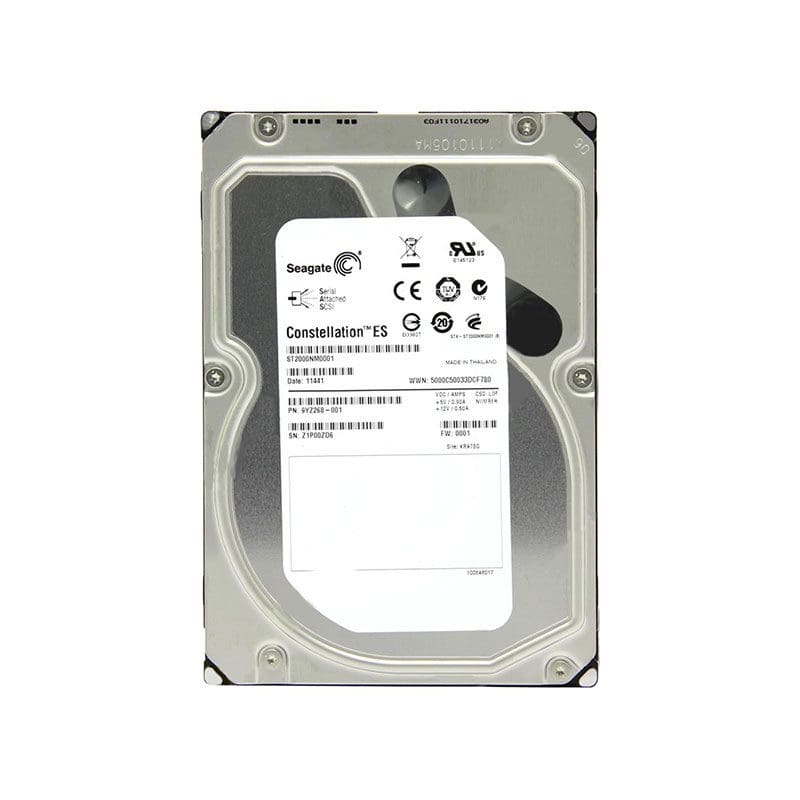 ST2000NM0001 Seagate Constellation ES 2TB 7200RPM SAS Hard Drive