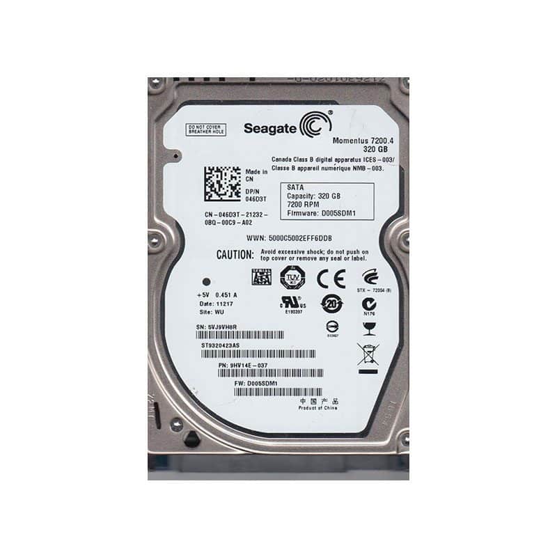 ST9320423AS Seagate Momentus 7200.4 320GB SATA Hard Drive