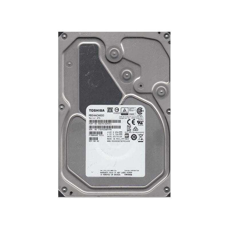 MD04ACA600 Toshiba Desktop 6TB 7200RPM SATA 6Gbps Hard Drive