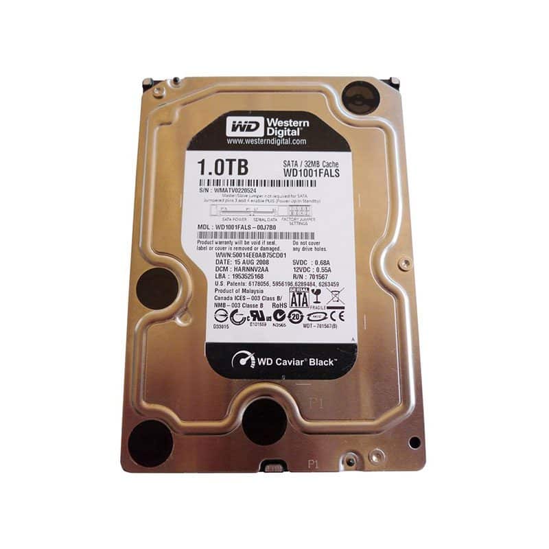 WD1001FALS-00J7B0 Western Digital Caviar Black 1TB SATA Hard Drive