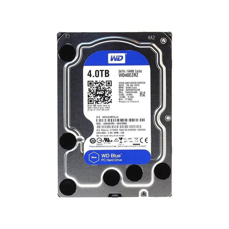 WD40EZRZ Western Digital Blue 4TB 5400RPM SATA Hard Drive