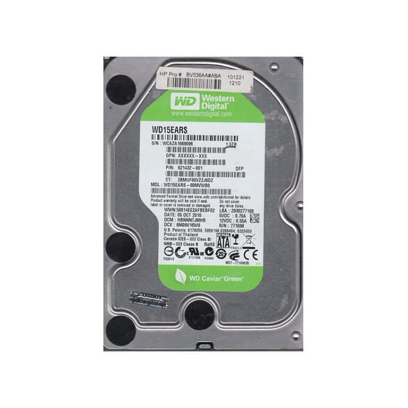 WD15EARS-60MVWB0 Western Digital Caviar Green 1.5TB Hard Drive