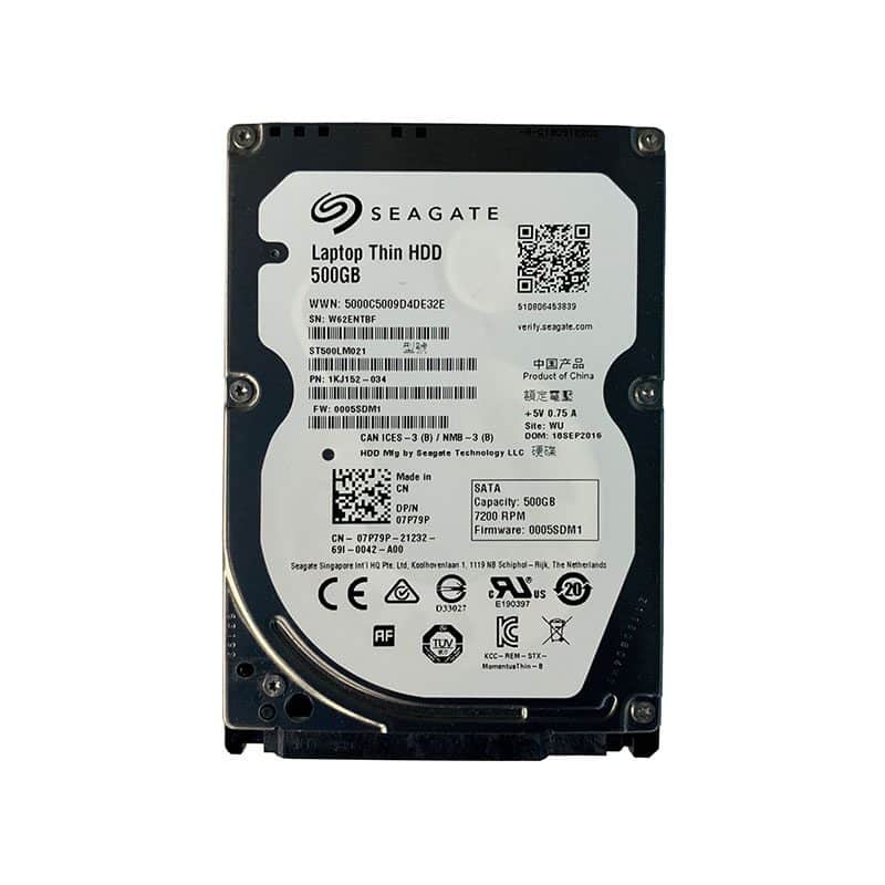 Refurbished ST500LM021 Seagate Laptop 500GB SATA Hard Drive