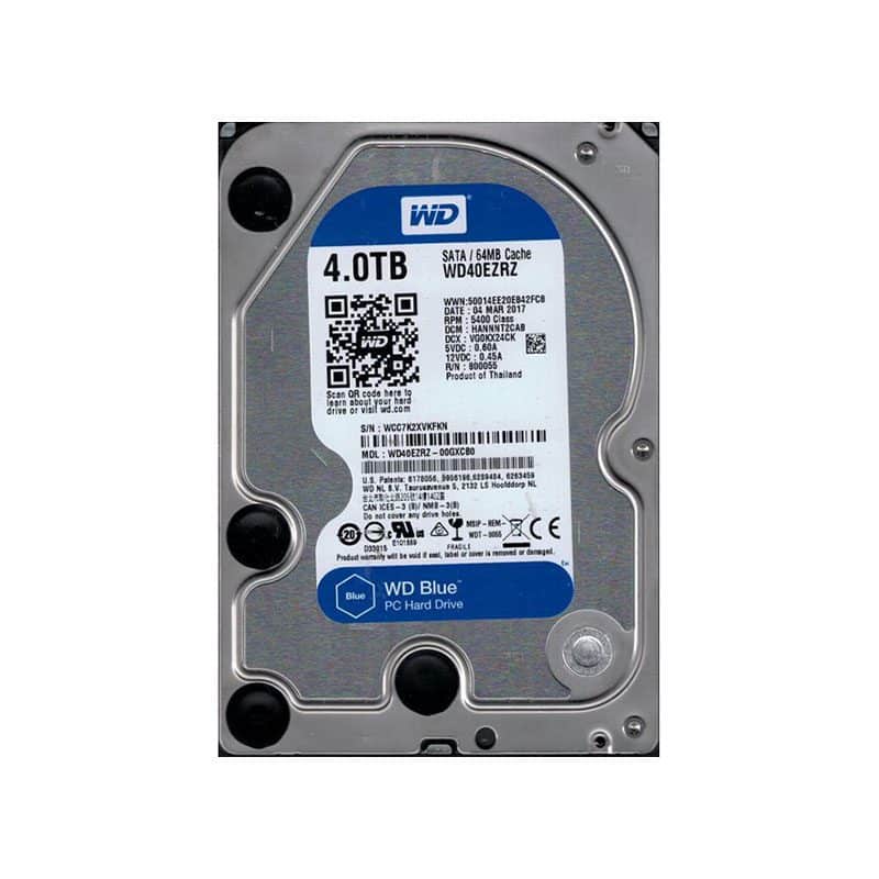 WD 4TB HDD  / WDC WD40EZRZ-00GXCB0