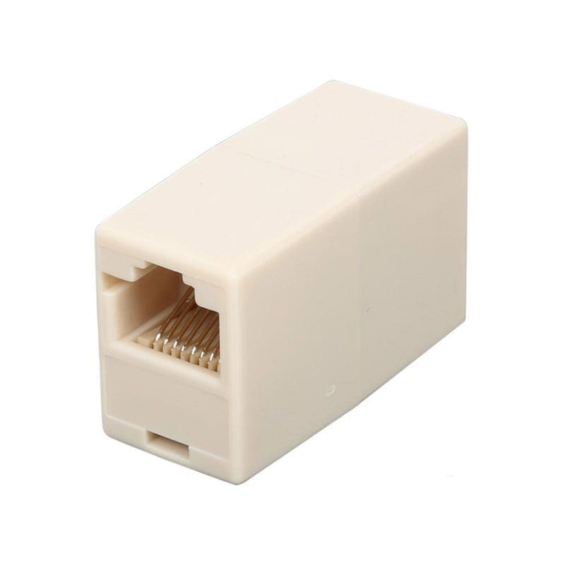 47136WH APC RJ-45 Inline Coupler 1 Pack 1 X RJ-45 Female White